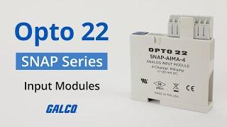 Opto 22 SNAP Series Input Modules