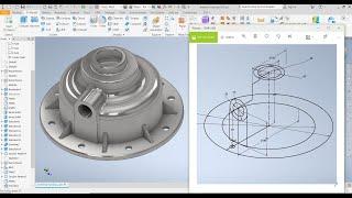 Inventor 2020 Tutorial #103 | 3D Model Feature