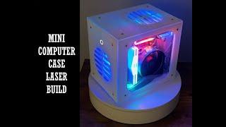 Laser Cut Mini-ITX Motherboard Integrated On-board Graphics Computer PC Case DIY