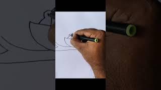 How to draw a bird nest drawing/Easy Bird nest drawing step by step #drawing