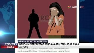 Bocah 10 Tahun Diperkosa, Warga Lampung Resah