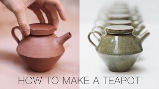 How to Make a Ceramic Teapot, from Beginning to End.