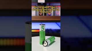 Rechargeable Type-C Charging Port Cylindrical AA Battery