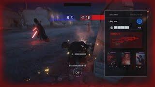 Toxic dark side mains ALWAYS need protection to get kills|Battlefront 2 HVV #79