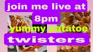 Hyderabadi Craving point•20kviews •2hours ago is live join me everyone for tasty patatoe twister