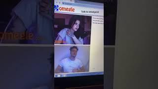 REACTION ON HANDSOME BOY #shorts #omegle reaction # hansoms boy # cute Girl