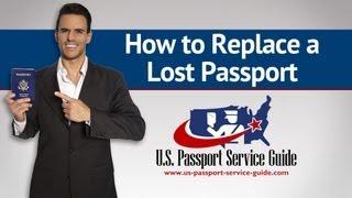 How to Replace a Lost Passport