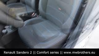 seat covers for Renault Sandero 2 (2012+) by MW Brothers Leather interior Comfort install