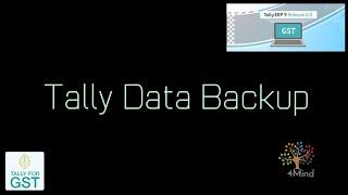 How To Backup Tally Data | Tally Data Ka Backup Kaise le