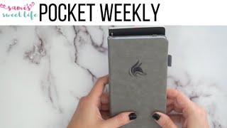 CLEVER FOX POCKET WEEKLY PLANNER WALK THROUGH