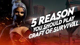 NEW SURVIVAL GAME Released Today! 5 Reasons to play Craft of Survival Immortal