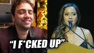 Mizkif REALIZED something after seeing Maya Higa at The Streamer Awards