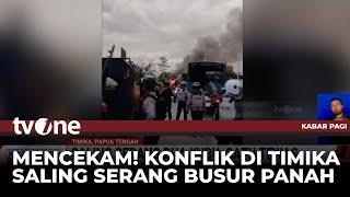 Dua Kelompok Warga di Mimika Saling Serang, Satu Tewas | Kabar Pagi tvOne