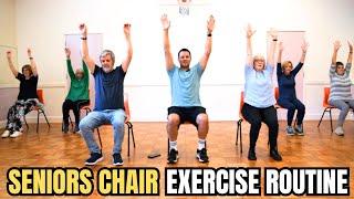 15-Minute Chair Exercises For Seniors: Simple Seated Workout For Over 60s - Fitness Workout