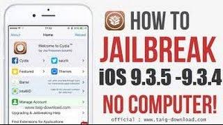 iOS 9.3.5 JAILBREAK Released | How to Jailbreak iOS 9.3.5 For iPhone/iPad/iPod