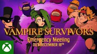 Vampire Survivors: Emergency Meeting - Launching Dec 18th