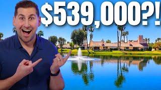 Tour this $539,000 Lakefront Condo in the Palm Springs Area! (Mission Hills Country Club)