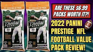 *2023 PRESTIGE FOOTBALL VALUE PACK REVIEW! ARE THESE $6.99 PACKS WORTH IT?!