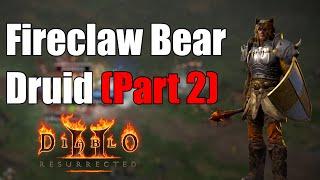 Fireclaw Bear Druid Solo Self Found Guide (Part Nightmare)