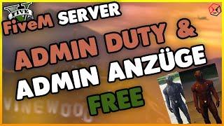 FiveM Admin Duty Script | Admin Anzüge | ESX 1.2 & ESX Legacy | FiveM Server einrichten