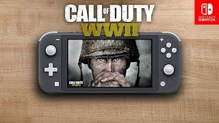 Call of Duty: WWII • Nintendo Switch Lite Gameplay • Remote Play
