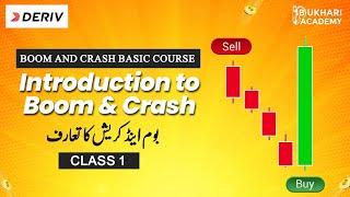 What is boom and crash index 2023  | Class 1 | Deriv | Boom & Crash Course