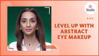 Abstract Eye Makeup #LevelUp | #Shorts - Myntra