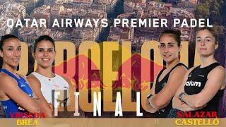 FINAL   MASTER FINAL BARCELONA QATAR AIRWAYS PREMIER PADEL 2024 SALAZAR-CASTELLO VS BREA-VIRSEDA