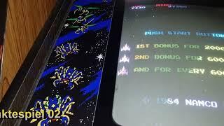 Arcade - Galaga 1984 - Namco - 4k60fps - FAMS - Punktespiel 02