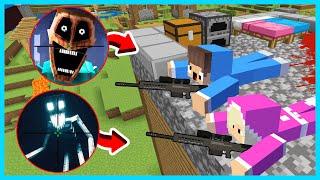 MIPAN & ZUZUZU JADI SNIPER RAHASIA UNTUK MELAWAN DWELLERS DAN MIMICER DI MINECRAFT SURVIVAL!