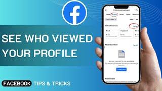 How To See Who Viewed Your Facebook Profile 2024