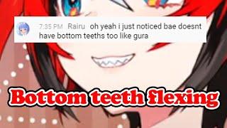 [ENG SUB/Hololive EN] Hakos Baelz - Bottom teeth flexing
