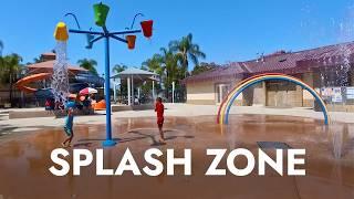 Splash Zone Water slides, Splash Pad, & Pool in Rosemead with Kids