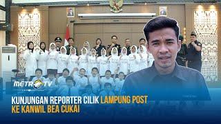 Kunjungan Reporter Cilik Lampung Post keKanwil Bea Cukai