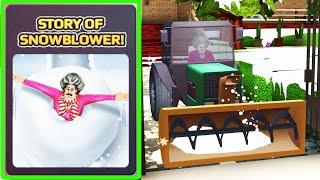 Scary Teacher 3D | miss T STORY OF SNOW BLOWER Walkthrough (iOS Android)