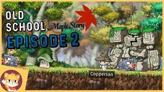 Don't Fall Into The GOLEM PIT!! | Old School MapleStory | Episode 2 | MapleStory Worlds