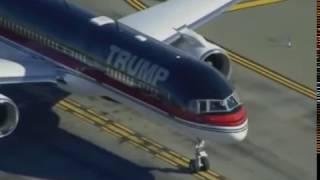 Trump Jet Personal Aircraft Take Off... wow... plane....