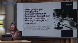 Peninjauan Kembali (Judicial Review) #WebinarTaxPrime2022