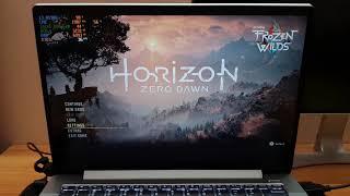 Testing Horizon Zero Dawn on intel UHD 620 (i3 8130U & 8GB Ram)