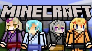 exploring the Holostars JP server with our senpais!!!​ 【🟩MINECRAFT🟫】