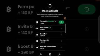 #BLUM Point Farming 1000/1000 #crypto #web3 #tap #game #blumBot #notcoin #blumpoints #airdrop