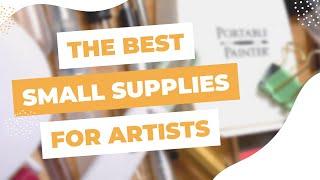 The BEST Small Art Supplies!