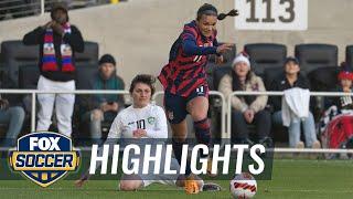 USWNT dominate Uzbekistan 9-1 in a tune-up for World Cup Qualifying | HIGHLIGHTS | FOX Soccer