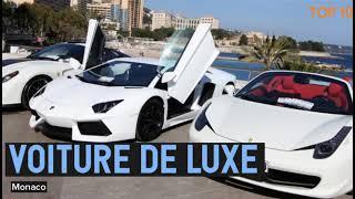 voiture de luxe monaco 2021 top10