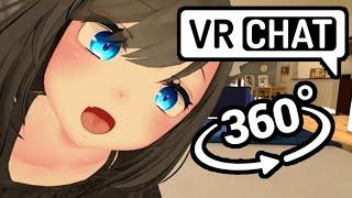 360 VR VIDEOS - A day with mawang ( 360° Camera ) 【 VRchat 】