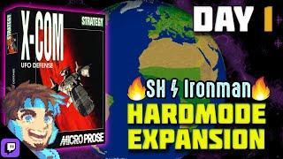 OpenXCOM - Hardmode Expansion (SH/Ironman) - Day 1 - Very Large Landing already???