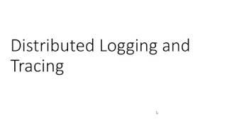 Distributed logging and tracing with Sleuth and Zipkin