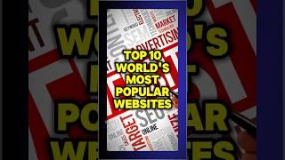 Top 10 World's Most Popular Websites  #top10 #shortvideos #facts