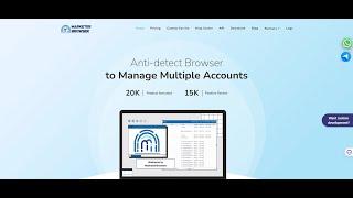 Anti-detect Browser || How to Add Account and Create Browser on MarketerBrowser in 2023?