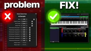 GarageBand Sampler & Plugin FIX